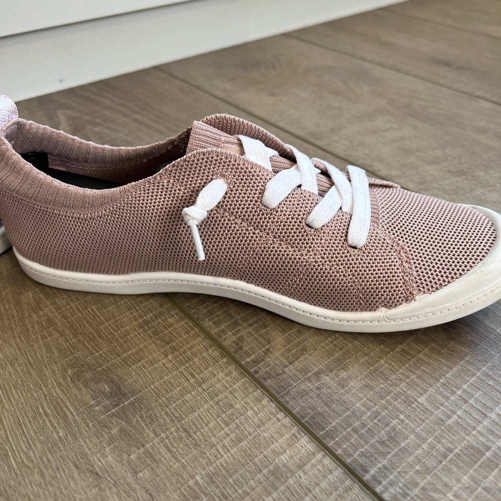 Roxy Bayshore Shoes Sneakers Pink Womens Size 9 Mesh slip on - Picture 10 of 14